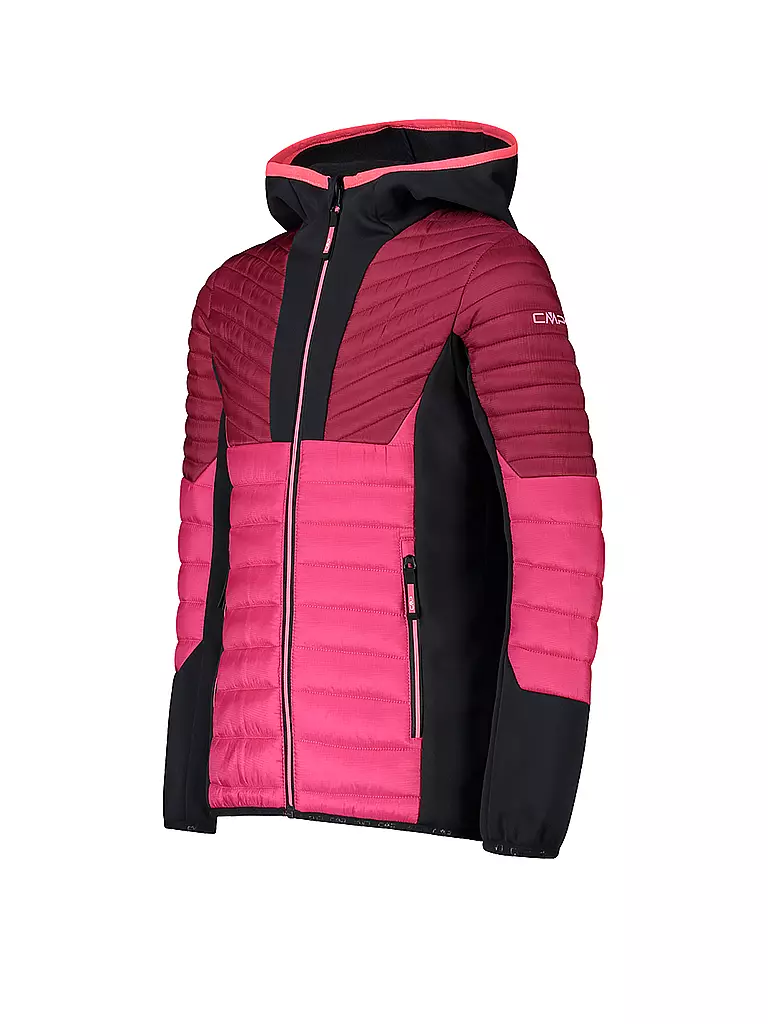 CMP | Mädchen Hybridjacke Hoodie | pink