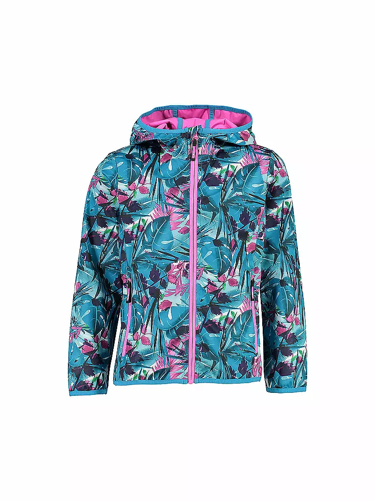 CMP | Mädchen Softshelljacke bunt | blau