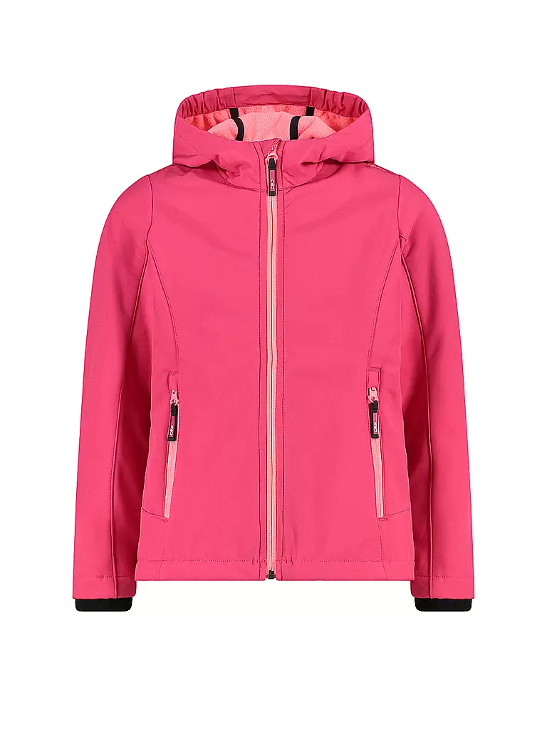 CMP | Mädchen Softshelljacke Girl Fix Hood | pink