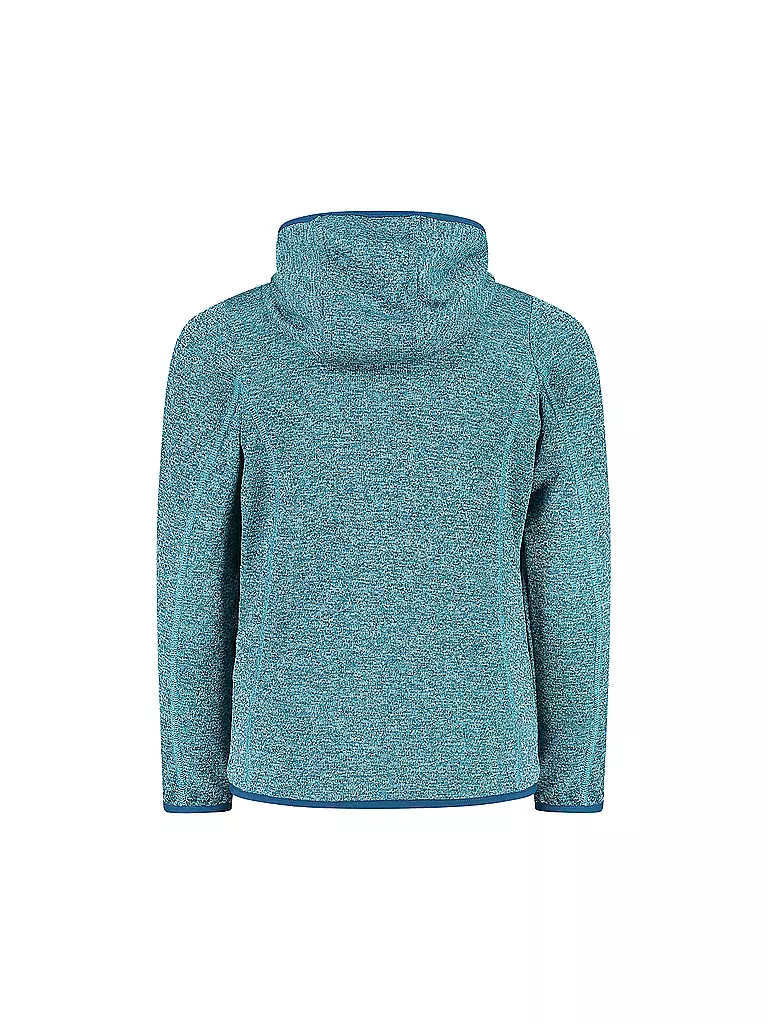 CMP | Mädchen Strickfleecejacke Knitted Hoodie | hellblau