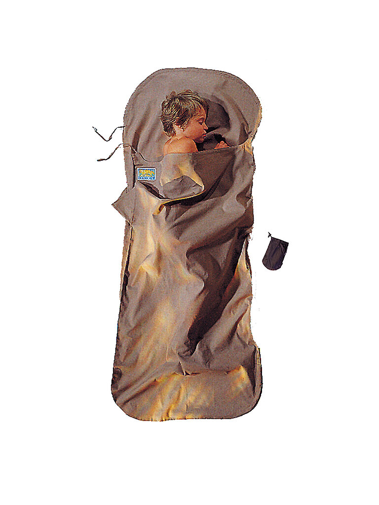 COCOON Reiseschlafsack KidSacks 15,5x9,5cm 290g braun