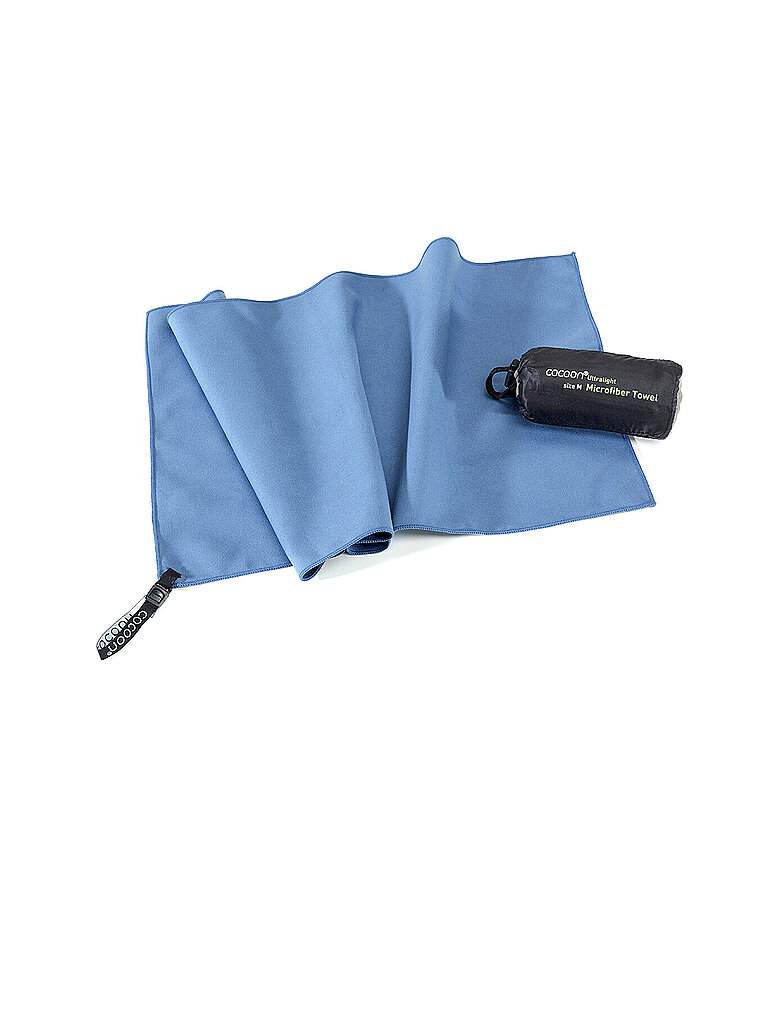 COCOON Reisehandtuch Towel Ultralight Mikrofaser blau | XL/150*80