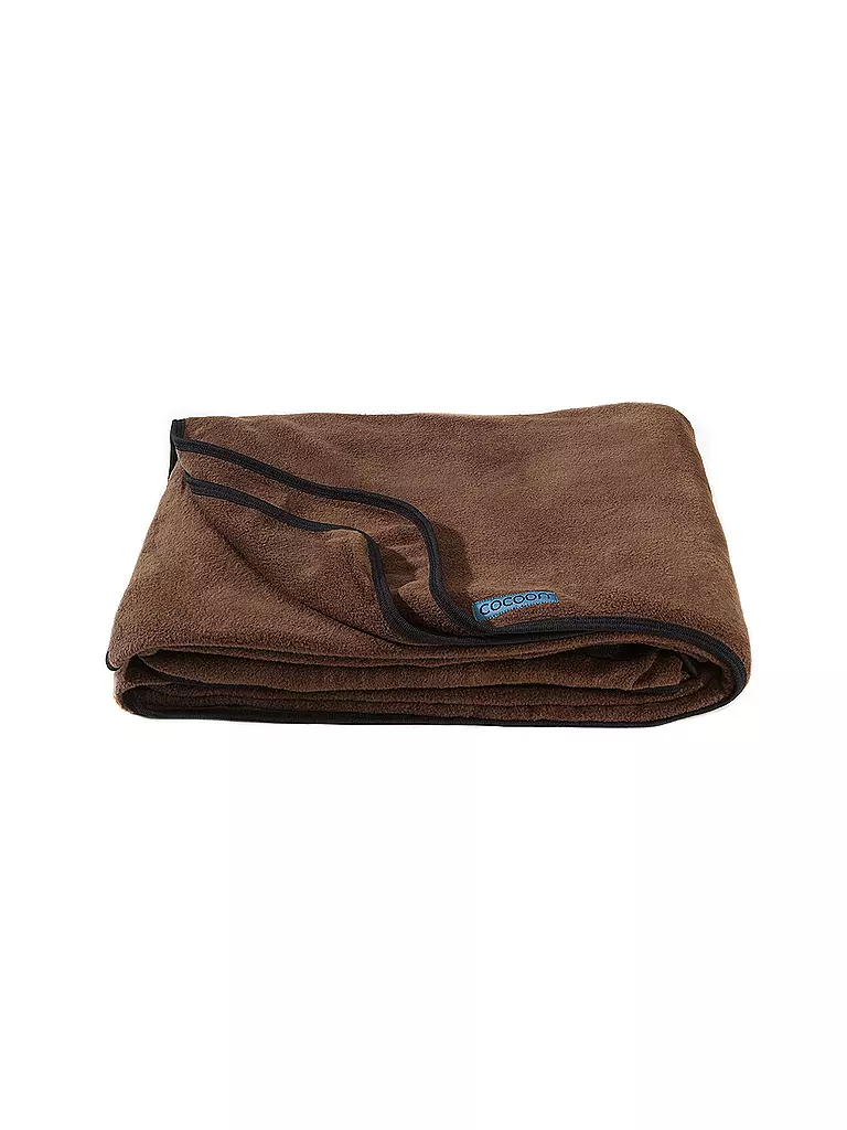 COCOON | Fleecedecke Travelblanket Fleece | braun