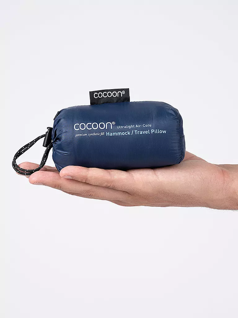COCOON | Reisekissen Hammock Travel Pillow | blau