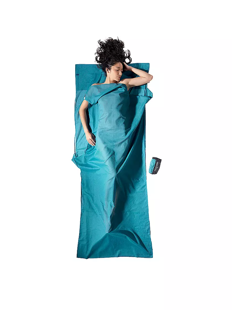 COCOON | Reiseschlafsack Travelsheet | blau