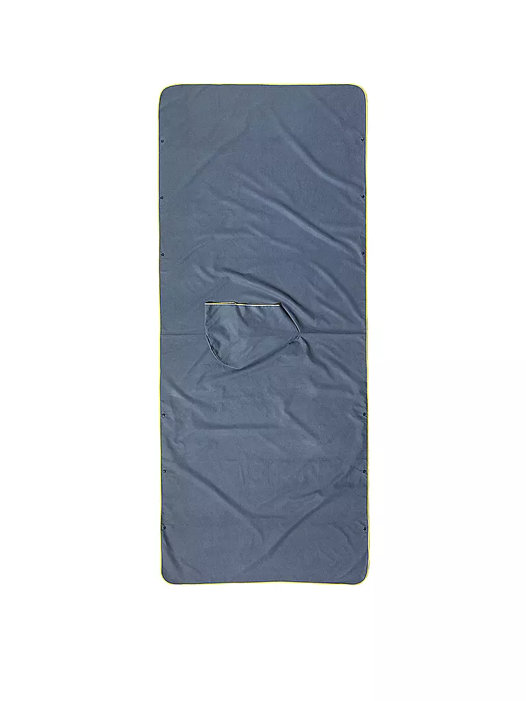 COCOON | Strandhandtuch Towel Poncho Ultralight Mikrofaser | grau