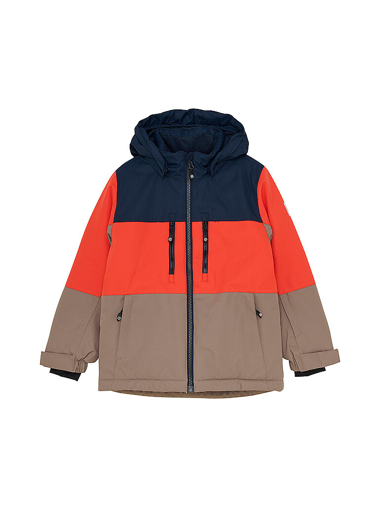 COLOR KIDS Jungen Skijacke Colorblock schwarz | 128