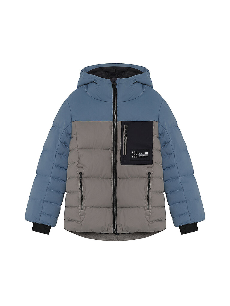 COLOR KIDS Jungen Skijacke Puffer hellbraun | 122