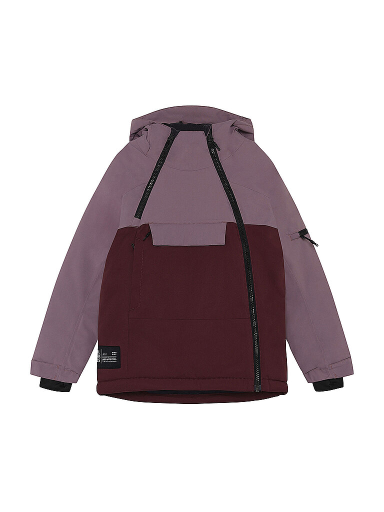 COLOR KIDS Mädchen Skijacke dunkelrot | 128