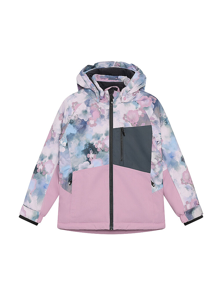 COLOR KIDS Mädchen Skijacke Colorblock rosa | 128