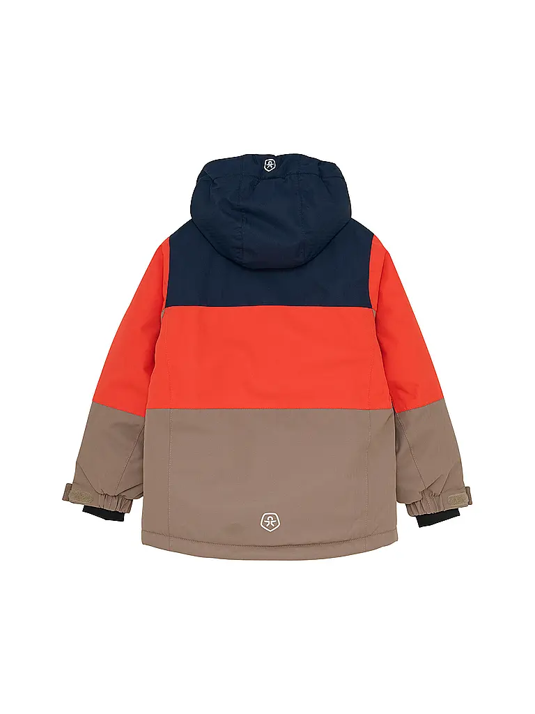 COLOR KIDS | Jungen Skijacke Colorblock | schwarz