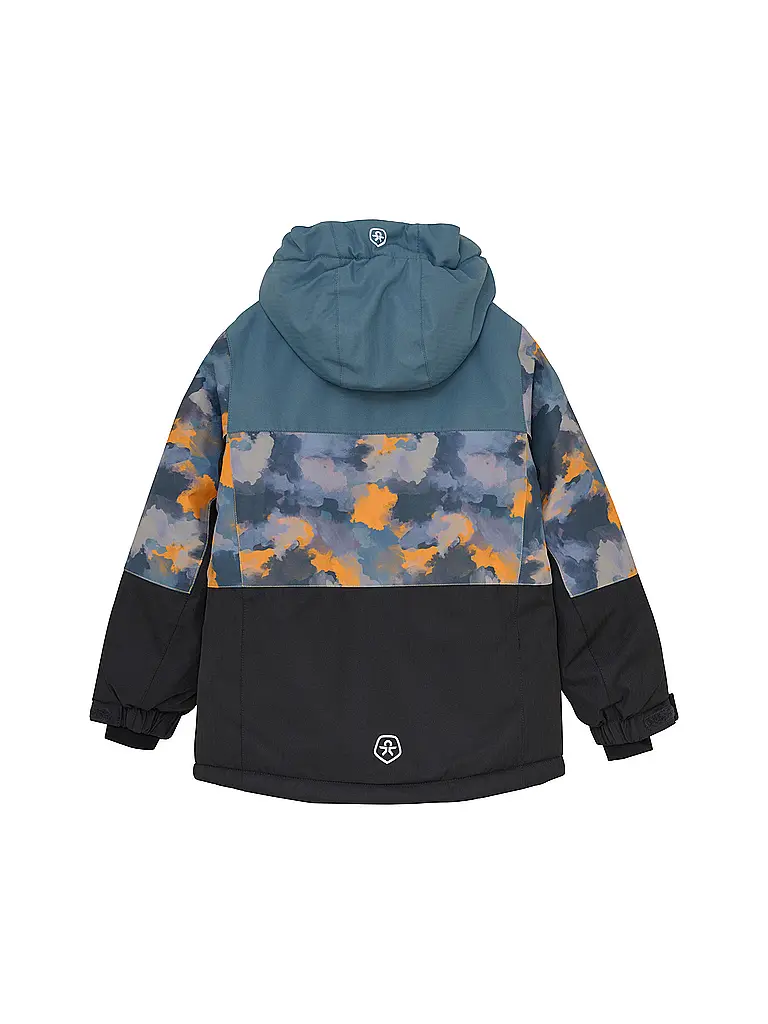 COLOR KIDS | Jungen Skijacke Colorblock | dunkelblau