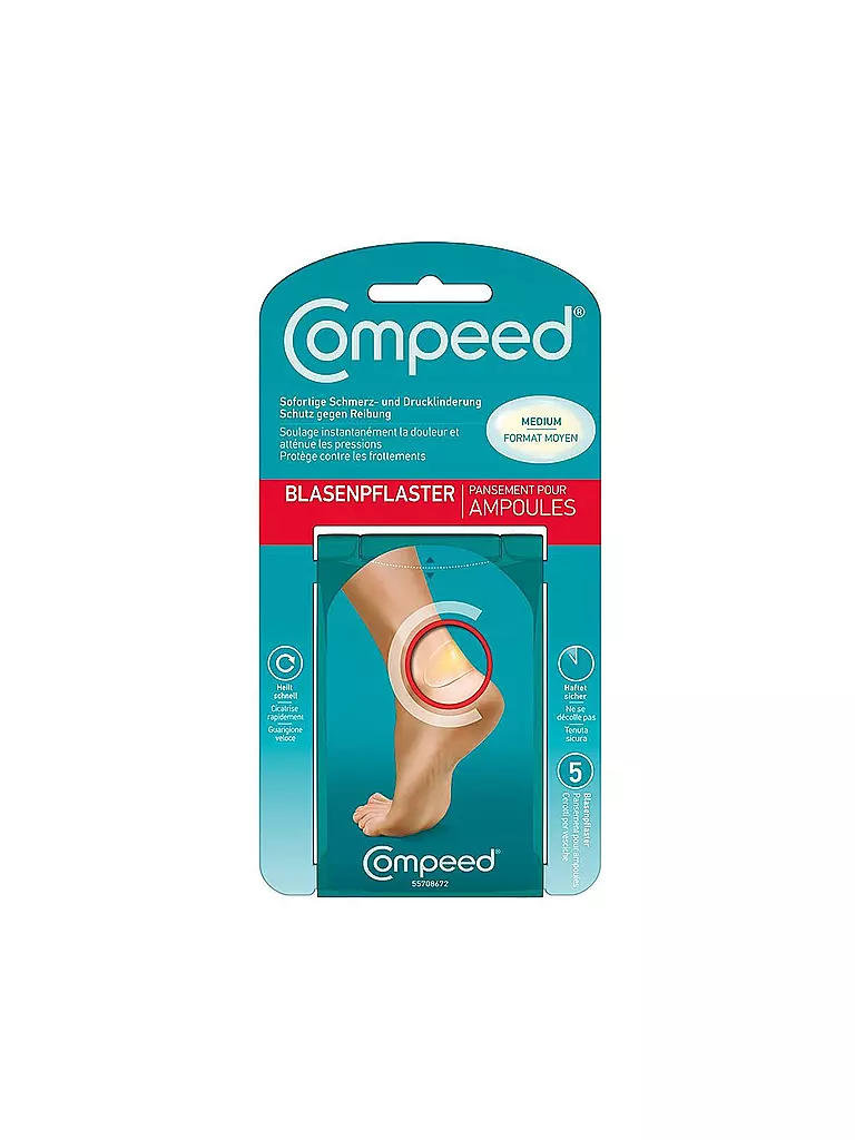 COMPEED | Compeed® Blasenpflaster Medium | weiss