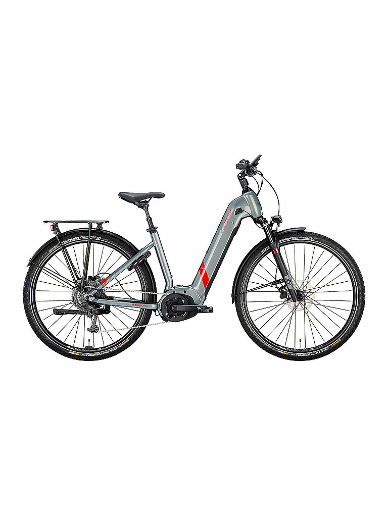 CONWAY Damen E-Trekkingbike Cairon T 2.0 625 SE grau | M