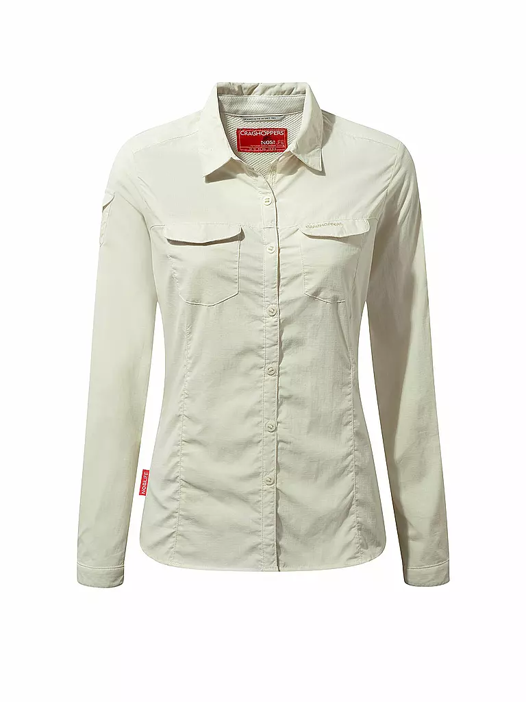 CRAGHOPPERS | Damen Outdoorbluse Nosilife Adventure | weiss