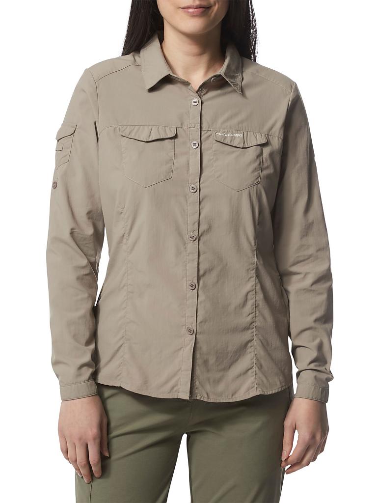 CRAGHOPPERS | Damen Outdoorbluse Nosilife Adventure | beige