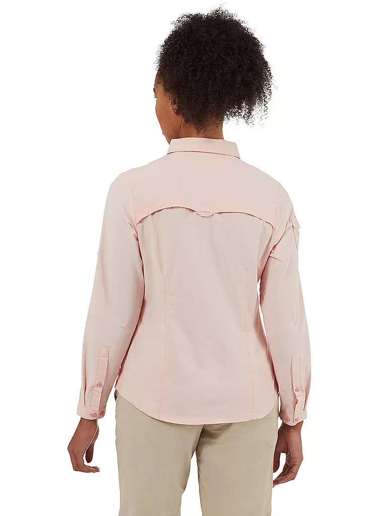 CRAGHOPPERS | Damen Outdoorbluse Nosilife Adventure | pink