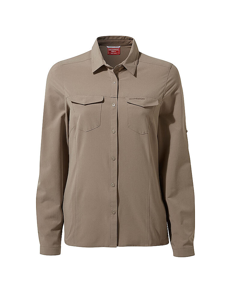 CRAGHOPPERS | Damen Outdoorbluse NosiLife Pro III | beige