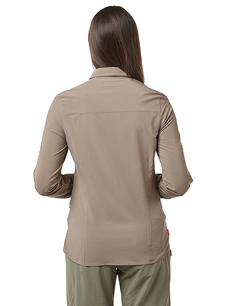 CRAGHOPPERS | Damen Outdoorbluse NosiLife Pro III | beige