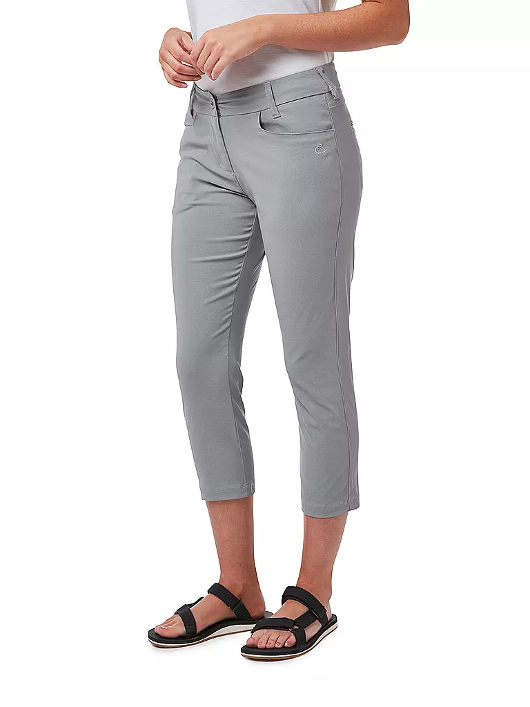 CRAGHOPPERS | Damen Wanderhose 7/8 NosiLife Clara | grau