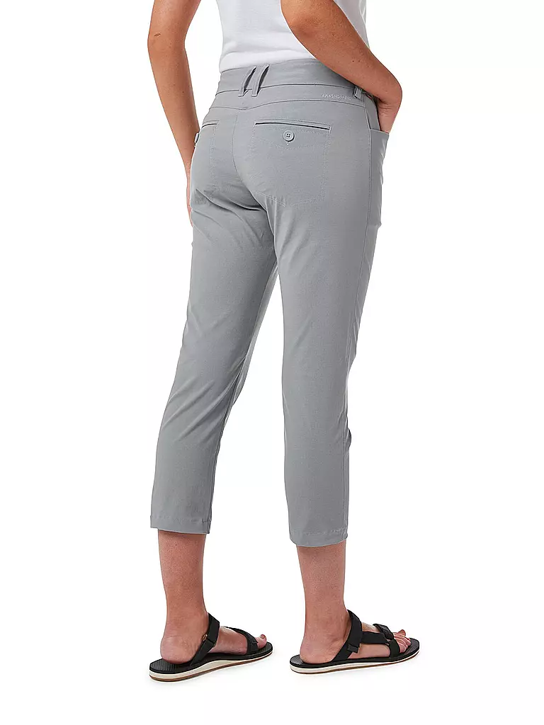 CRAGHOPPERS | Damen Wanderhose 7/8 NosiLife Clara | grau