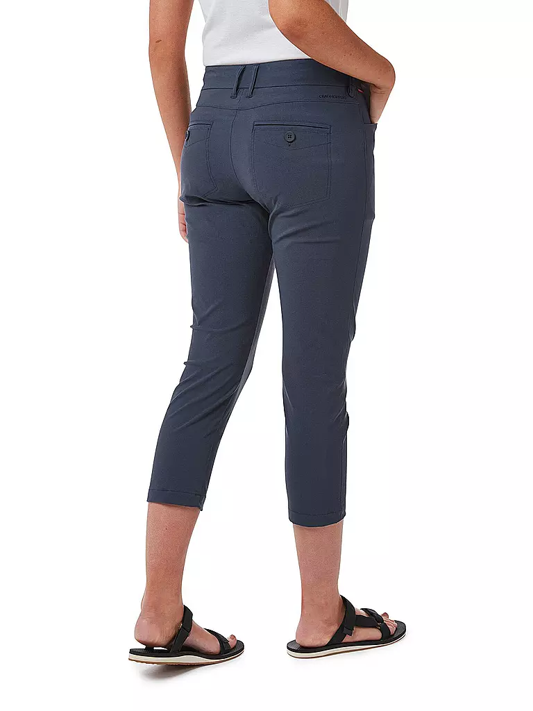 CRAGHOPPERS | Damen Wanderhose 7/8 NosiLife Clara | blau