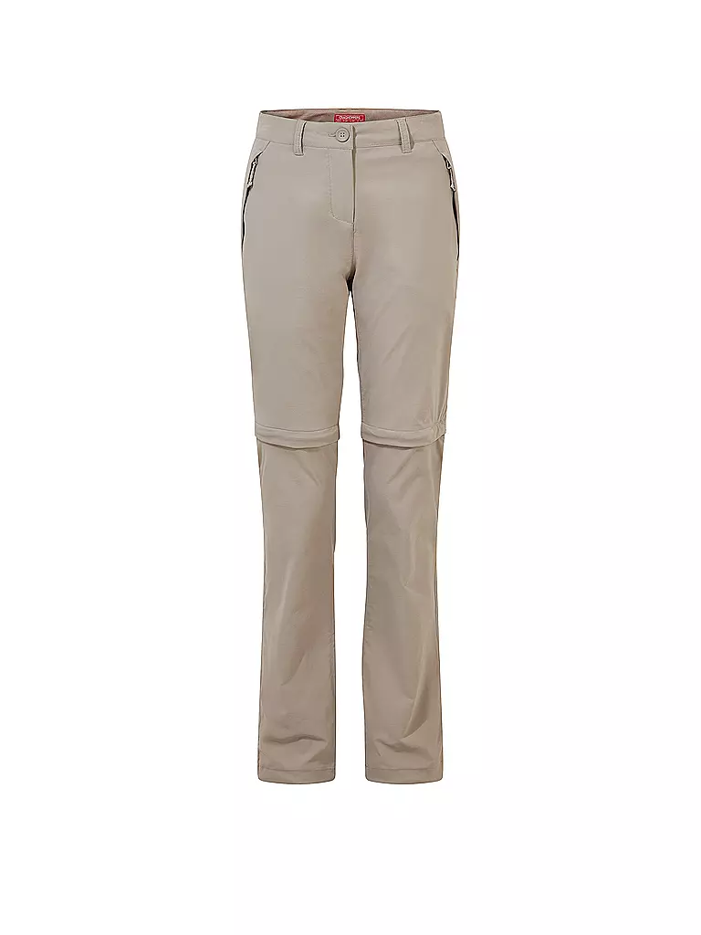 CRAGHOPPERS | Damen Wanderhose NosiLife Pro II Convertible ZippOff | creme