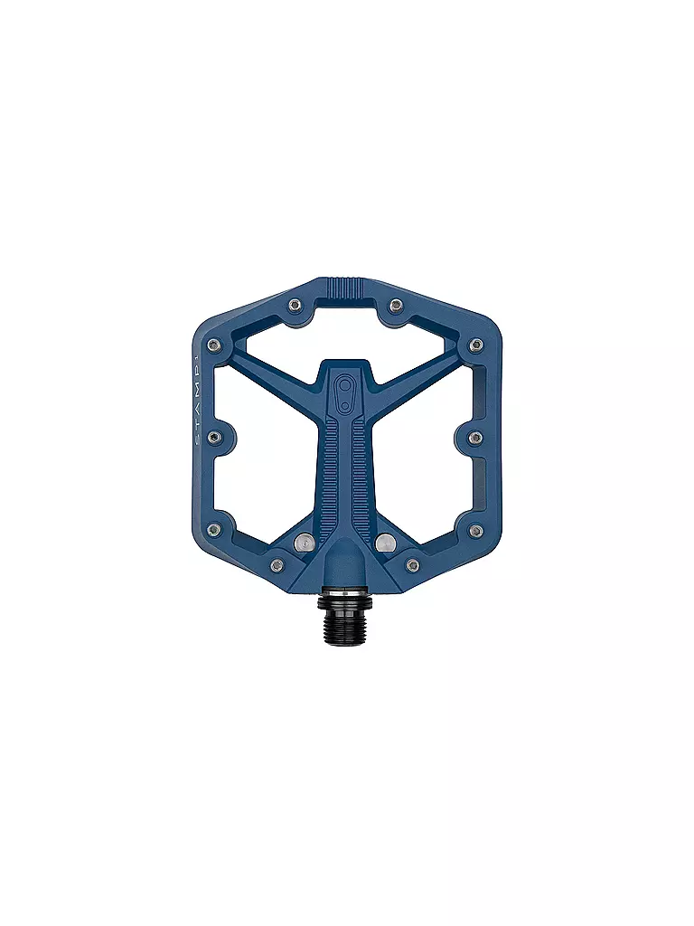 CRANKBROTHERS | Flat-Pedal Stamp 1 Gen 2 | blau