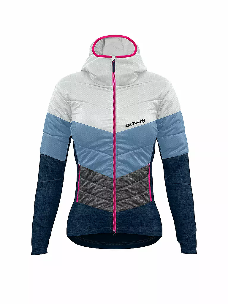 CRAZY | Damen Hybridjacke Trilogy | petrol