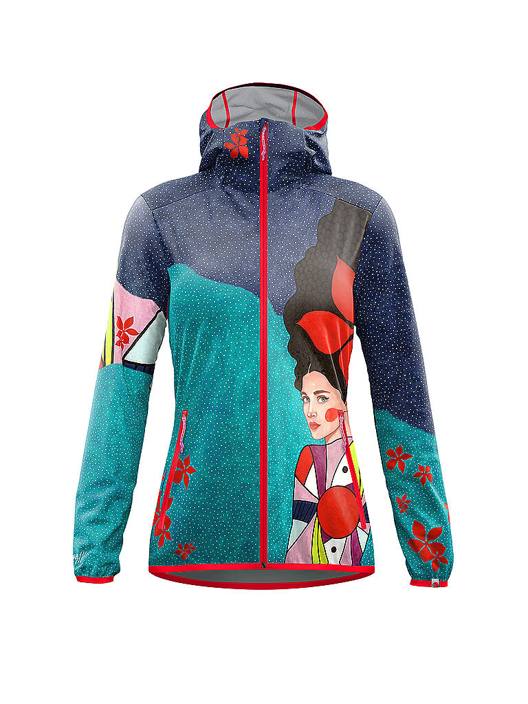 CRAZY | Damen Jacke Woodstock Light | bunt