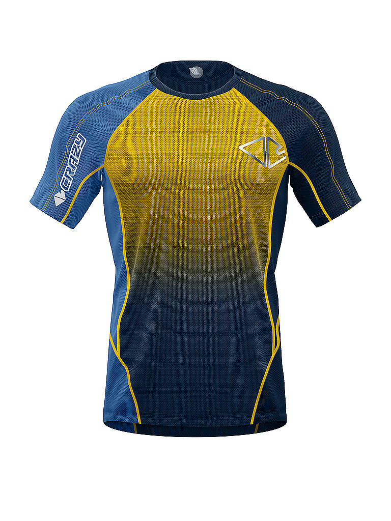 CRAZY | Herren Funktionsshirt Delta Prime | gelb