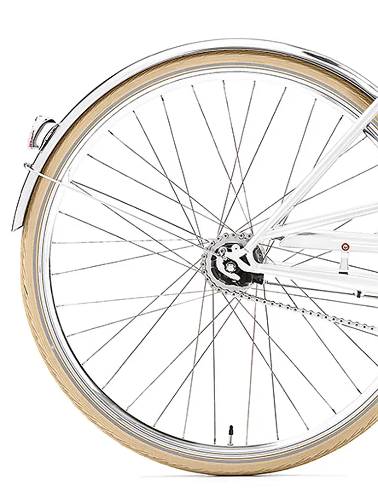 CREME | Damen Urbanbike Caferacer Lady Solo | weiss