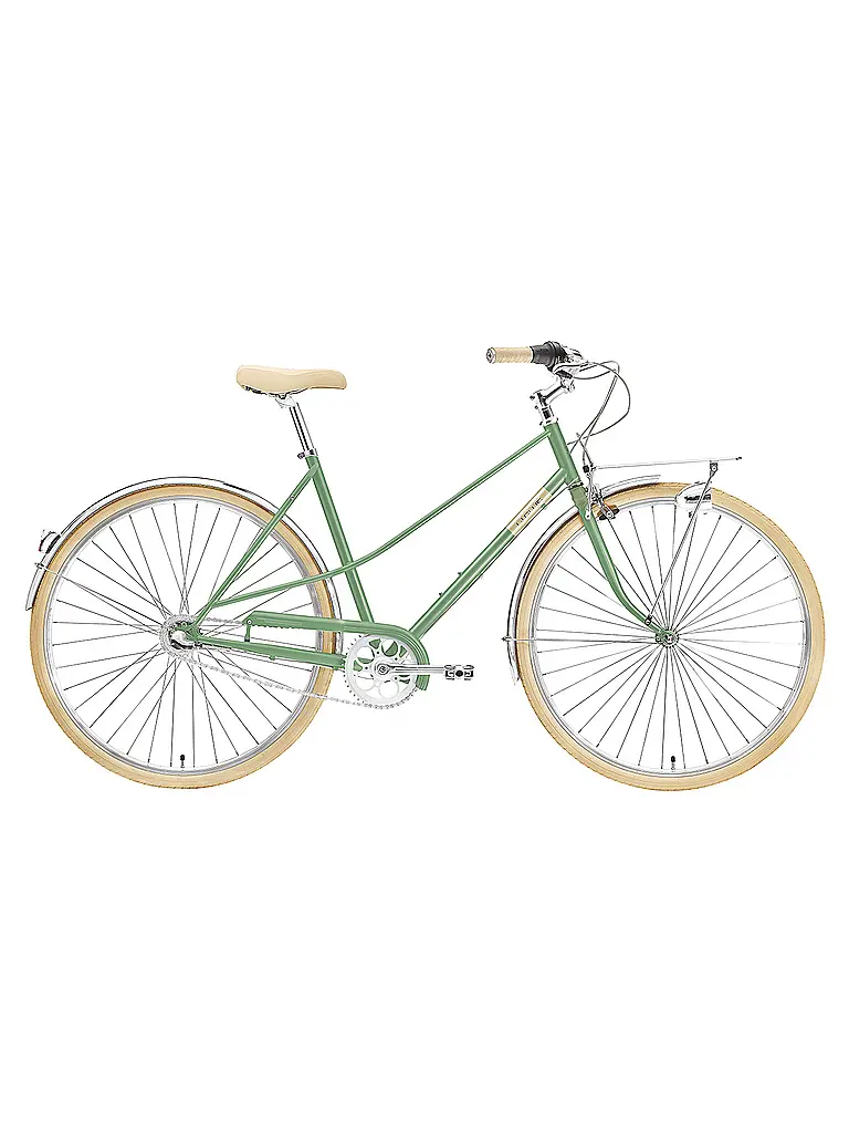 CREME | Damen Urbanbike Caferacer Lady Uno 44,5 | Grün