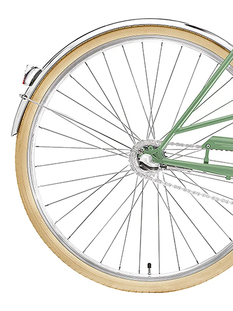 CREME | Damen Urbanbike Caferacer Lady Uno 44,5 | Grün