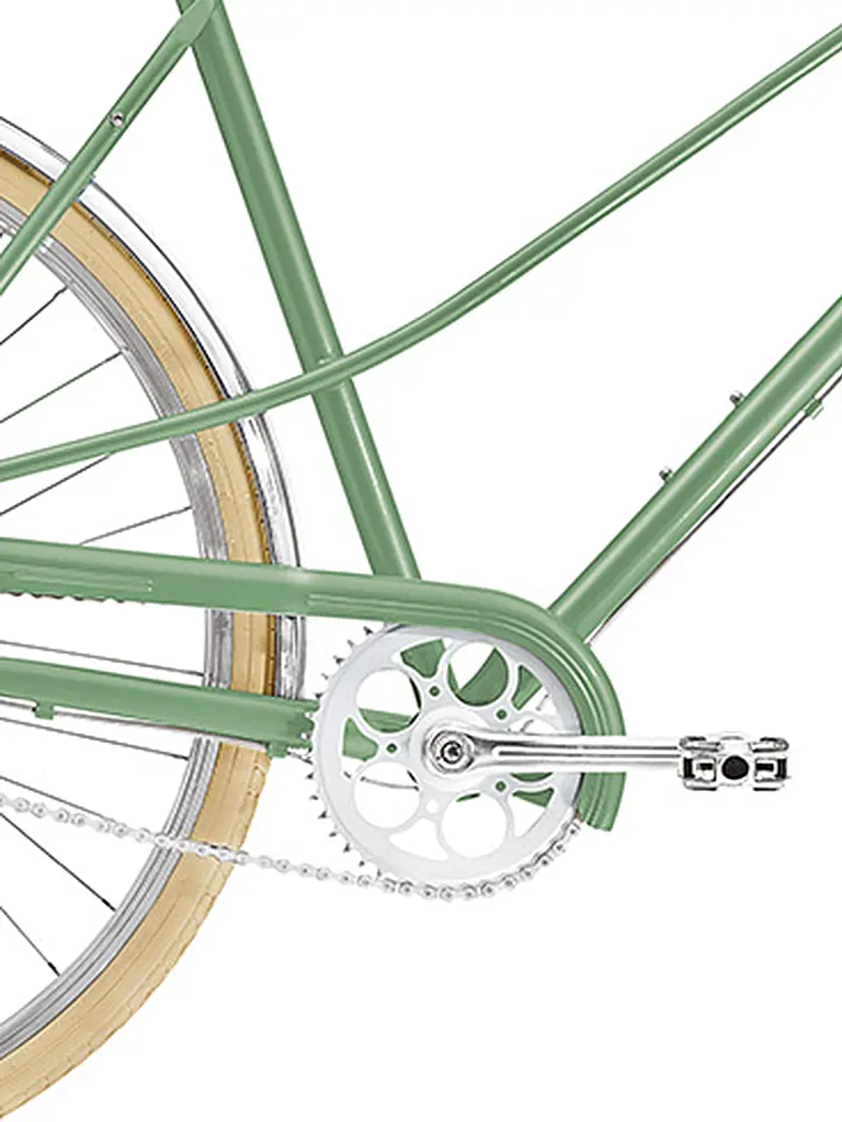 CREME | Damen Urbanbike Caferacer Lady Uno 44,5 | Grün