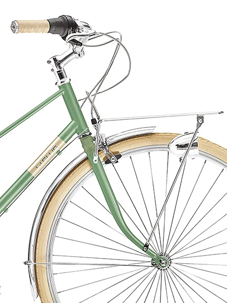 CREME | Damen Urbanbike Caferacer Lady Uno 44,5 | Grün