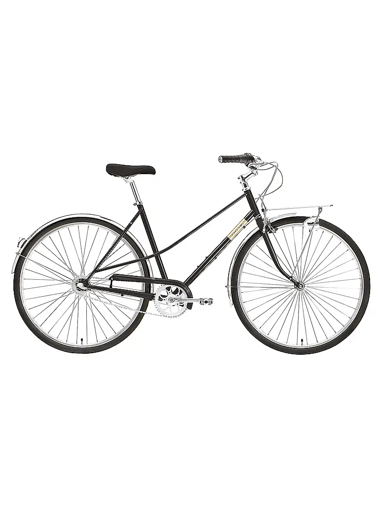 CREME | Damen Urbanbike Caferacer Lady Uno | schwarz
