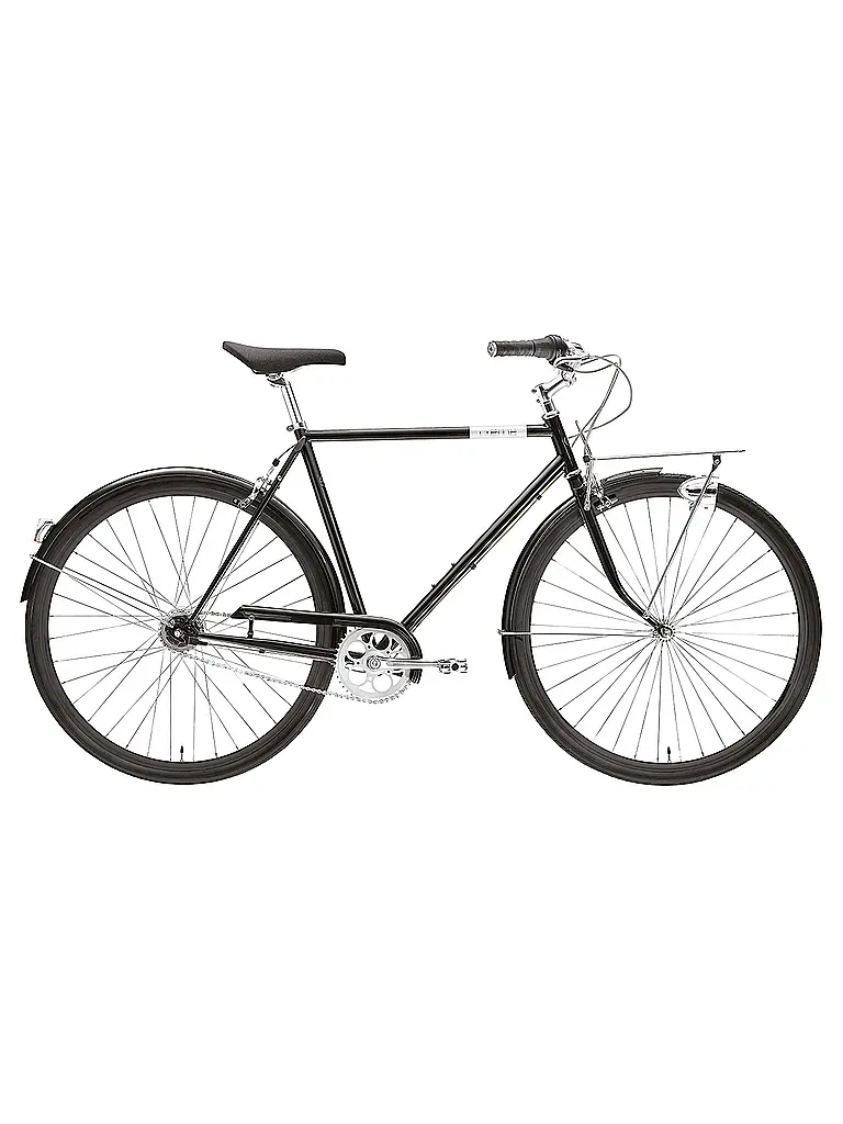 CREME | Herren Urbanbike Caferacer Man Solo | schwarz