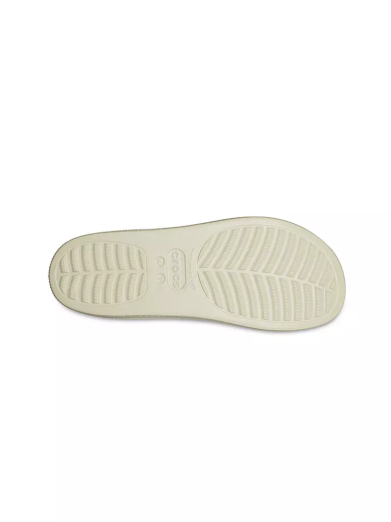 CROCS | Badepantoffel Classic Platform Slide | beige