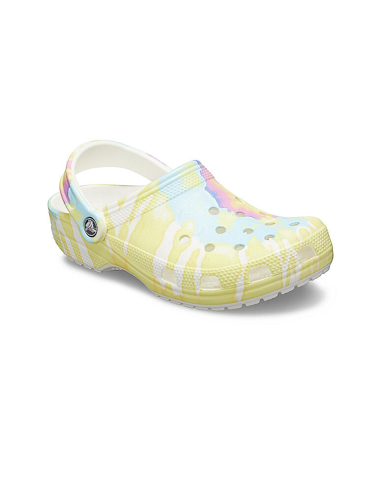 CROCS | Damen Badepantoffeln Tie-Dye Graphic | bunt