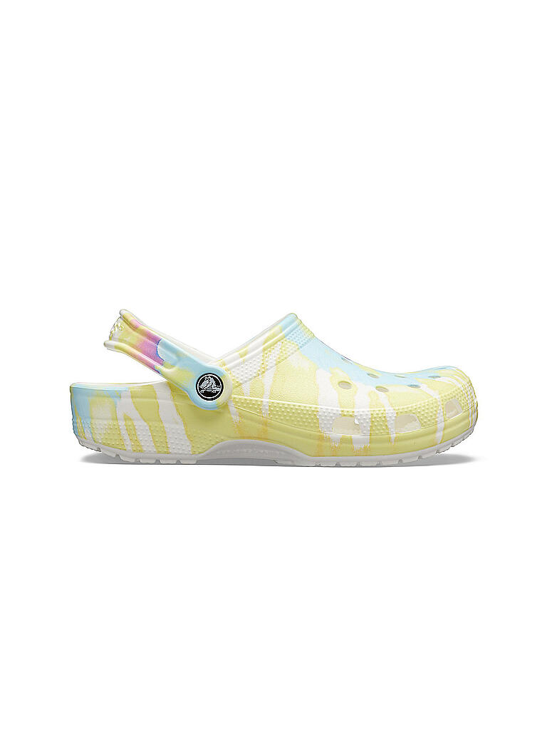 CROCS | Damen Badepantoffeln Tie-Dye Graphic | bunt