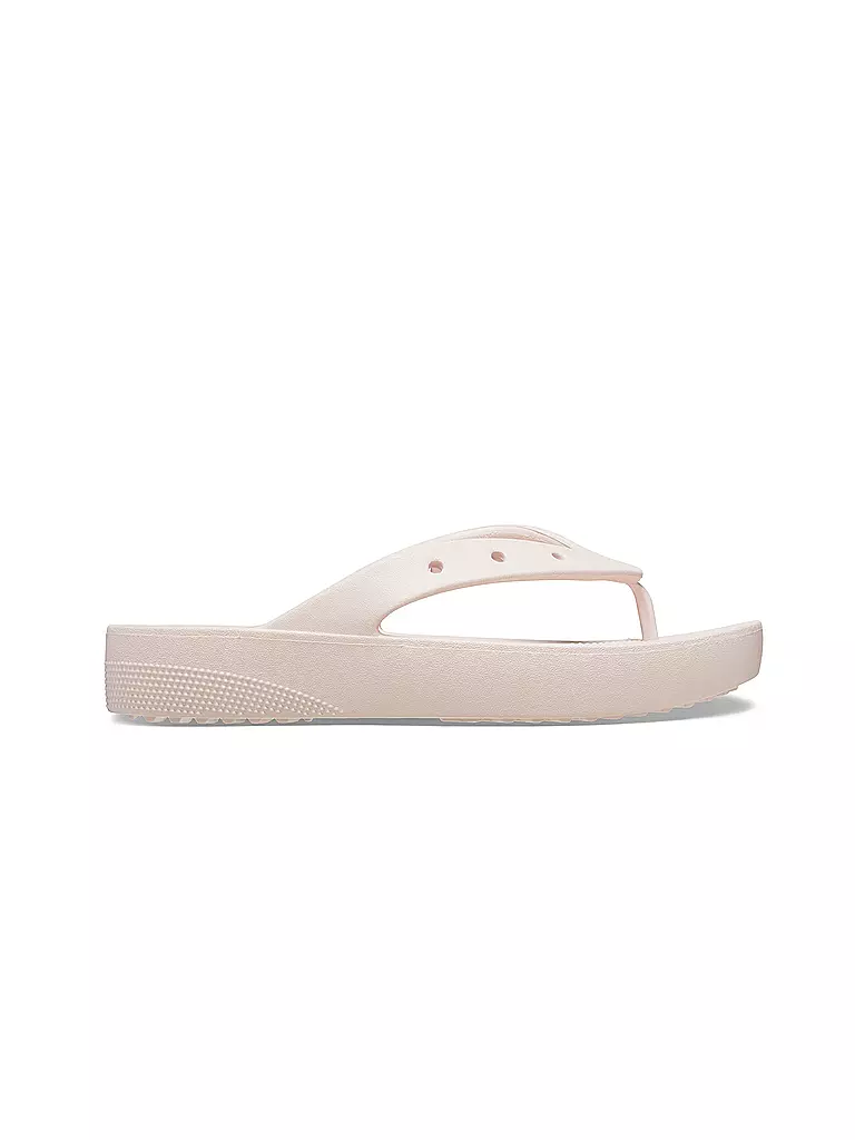 CROCS | Damen Zehentrenner Classic Platform Flip | rosa