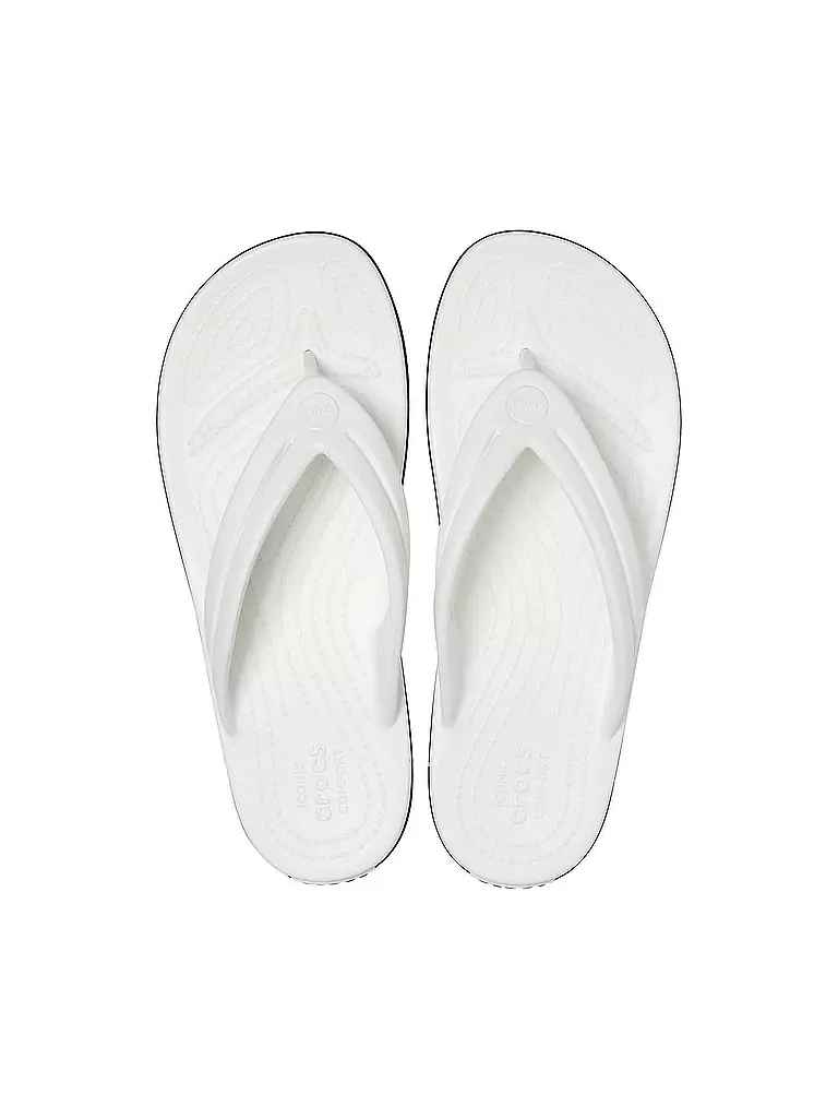 CROCS | Damen Zehentrenner Crocband™ Flip | weiss