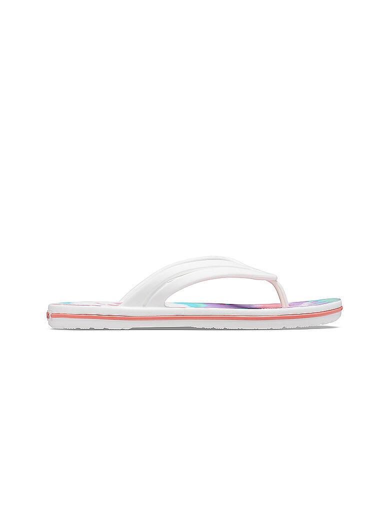 CROCS | Damen Zehentrenner Crocband™ Tie-Dye Flip | bunt