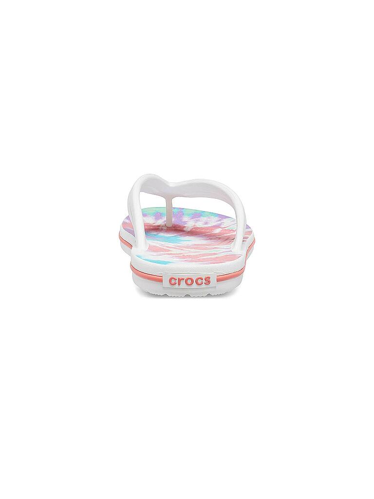 CROCS | Damen Zehentrenner Crocband™ Tie-Dye Flip | bunt