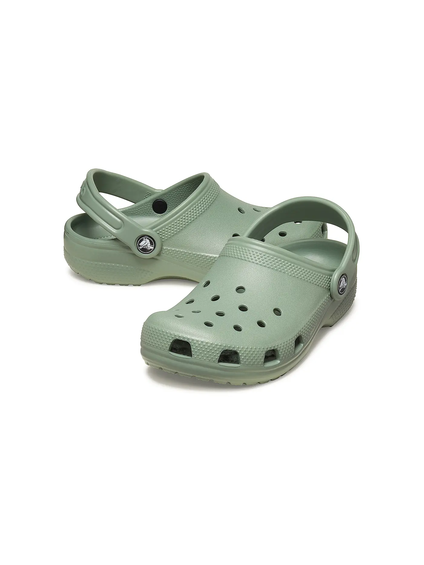 CROCS | Kinder Badepantoffeln Classic Clog | olive