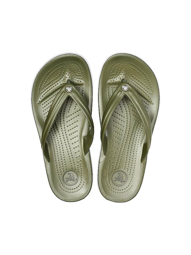 CROCS | Zehentrenner Crocband Flip | grün