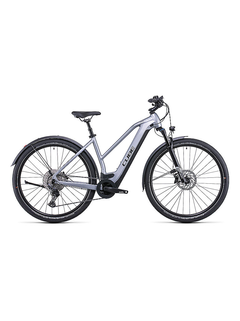 CUBE | Damen E-Bike Nuride Hybrid EXC 625 Allroad 2022 | silber