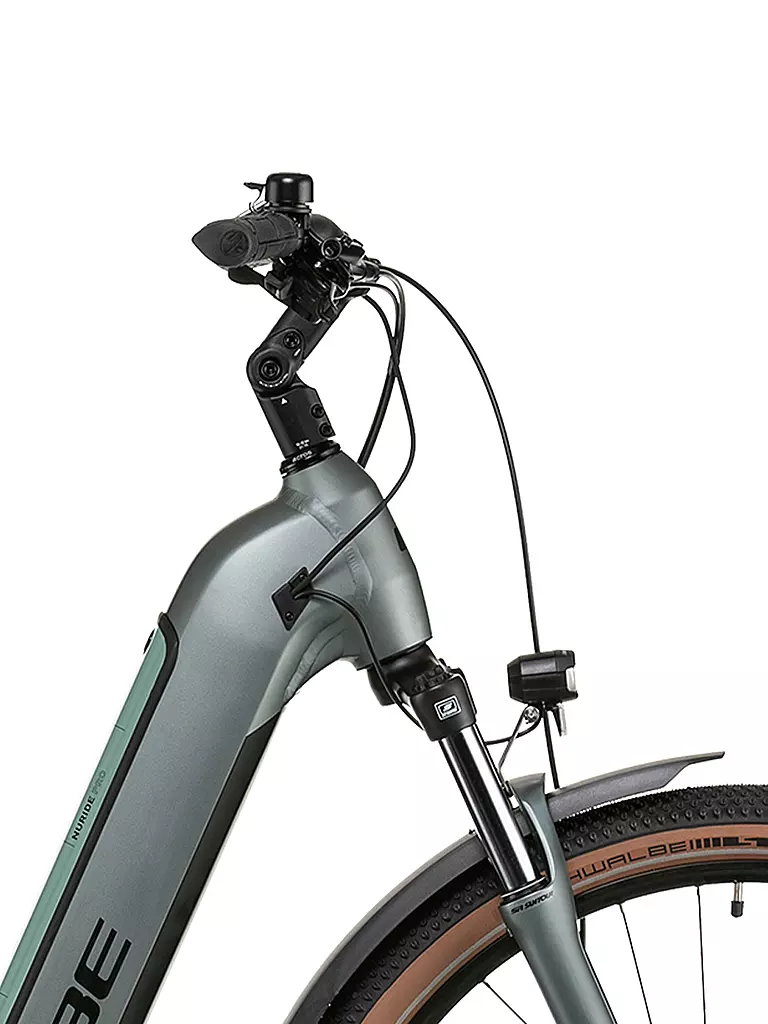 CUBE | Damen E-Bike Nuride Hybrid Pro 625 Allroad 2022 | grün