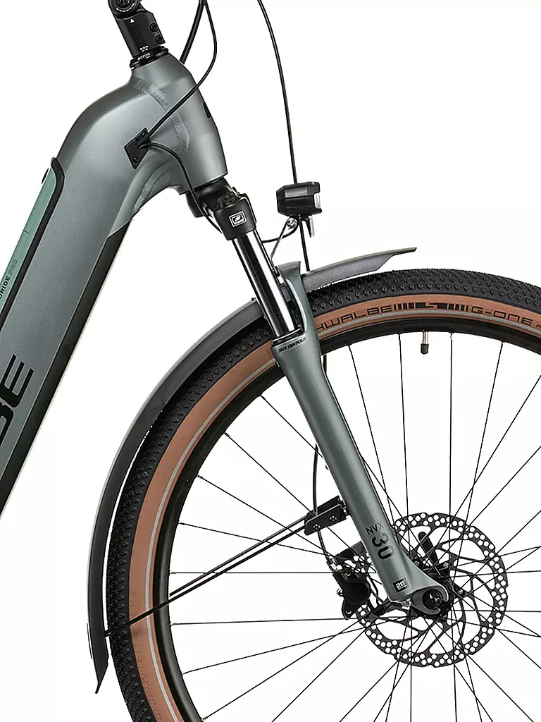 CUBE | Damen E-Bike Nuride Hybrid Pro 625 Allroad 2022 | grün